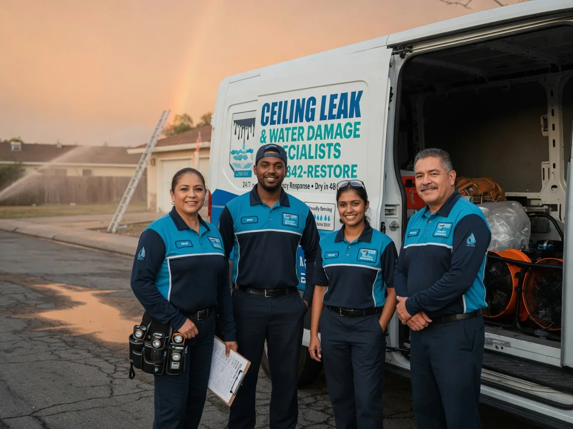 Ceiling Leak Cleanup company in Milton, VT